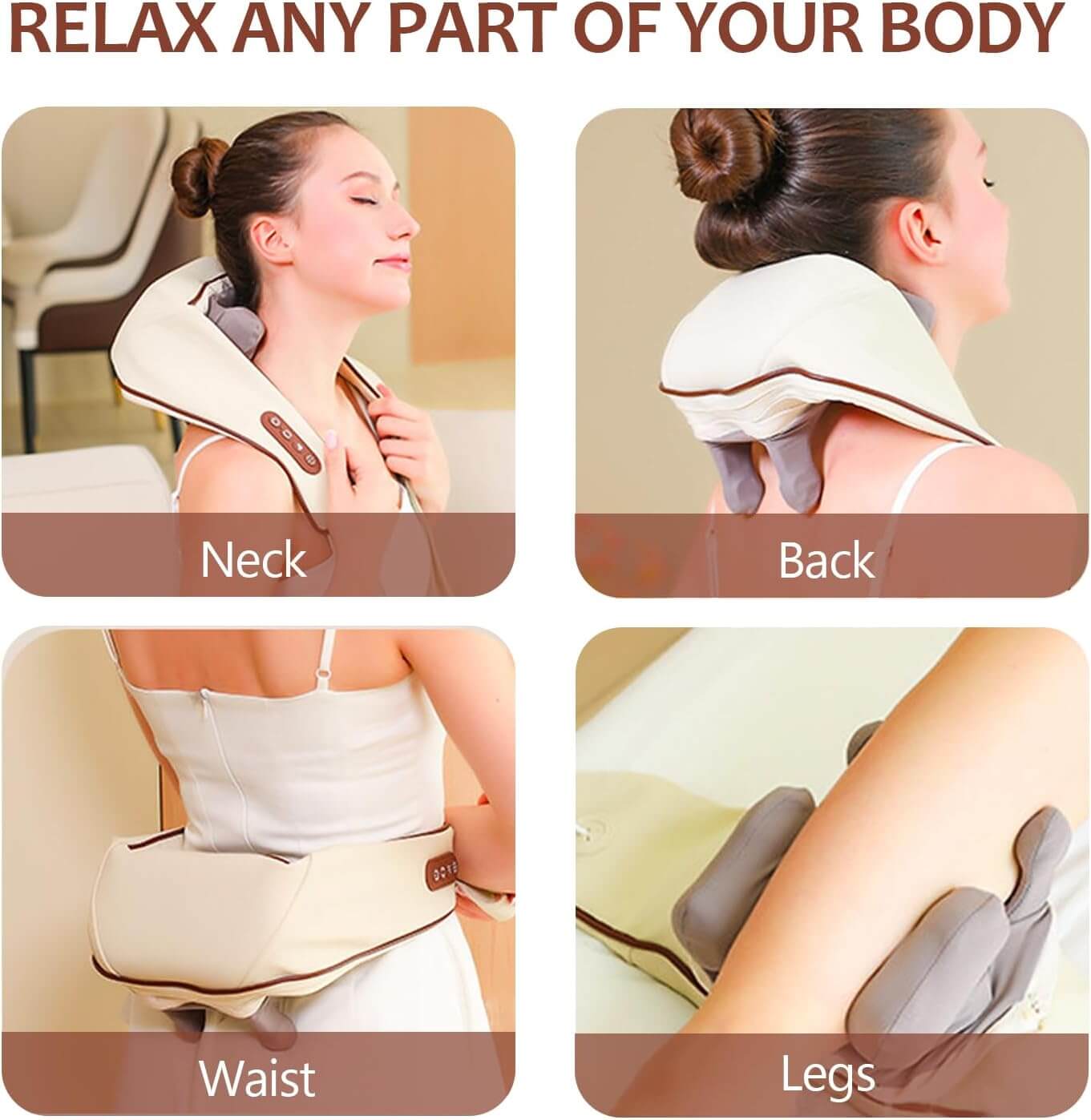 hiBOD Neck Shoulder Waist Leg Massager