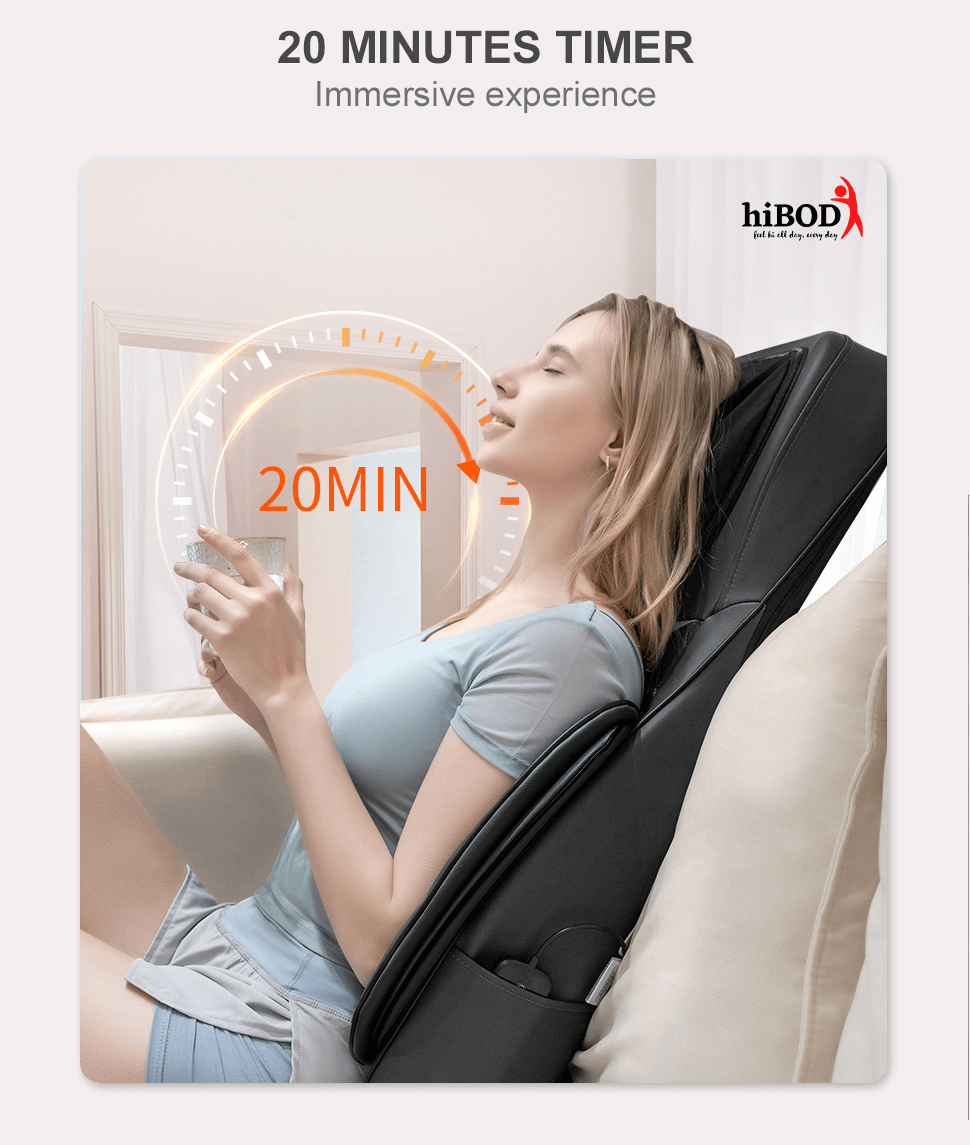 hiBOD Shiatsu Kneading and Compression Full Body Massager