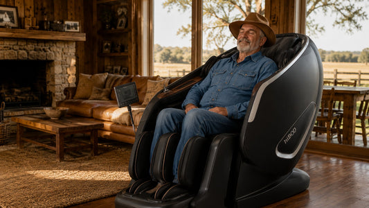 HiBOD Massage Chair Makes a Memorable Appearance at Caravan Camping Holiday Supershow