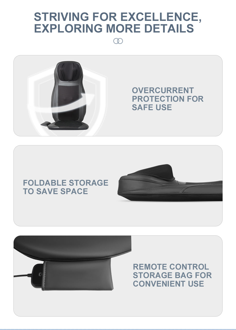 hiBOD Shiatsu Back & Neck Massager