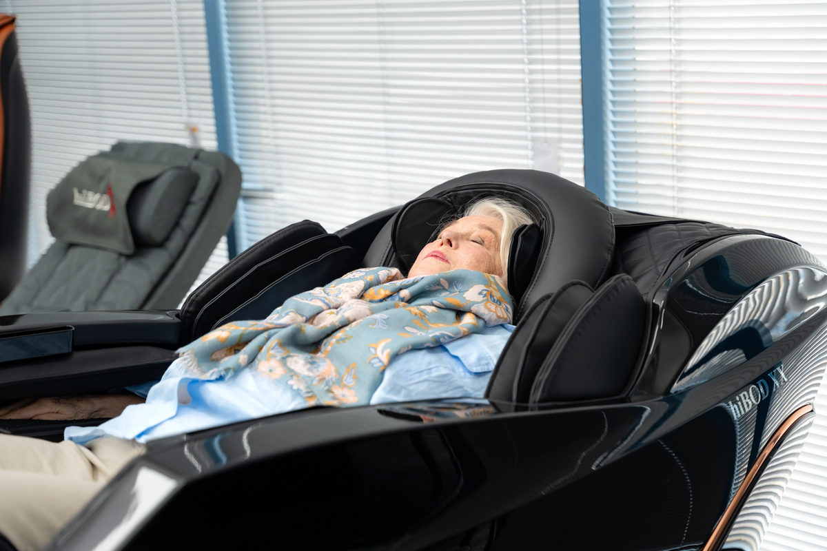 hiBOD advanced massage chair technology